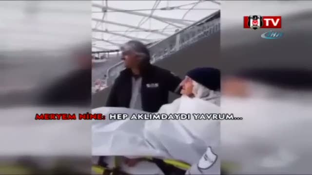 Beşiktaş’tan Meryem Nineye jest