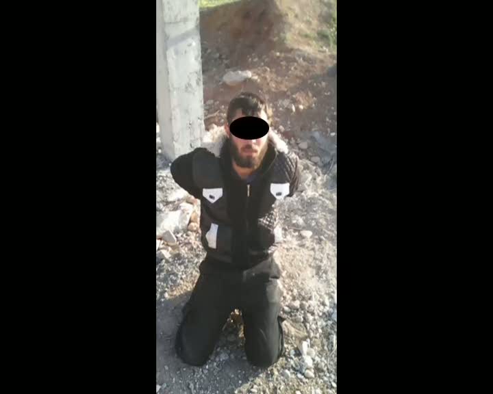 Suriye sınırında DAEŞ'li canlı bomba yakalandı