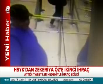 Zekeriya Öz ihraç edildi