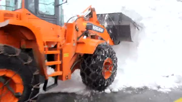 Ovit Dağı'nda kar temizleme çalışmaları devam ediyor