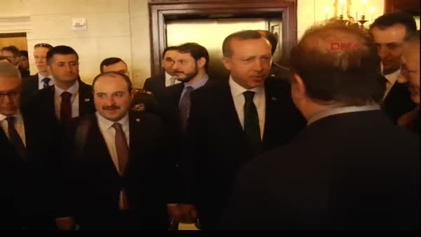 Erdoğan ABD'de Musevi kuruluşlarının temsilcileriyle görüştü
