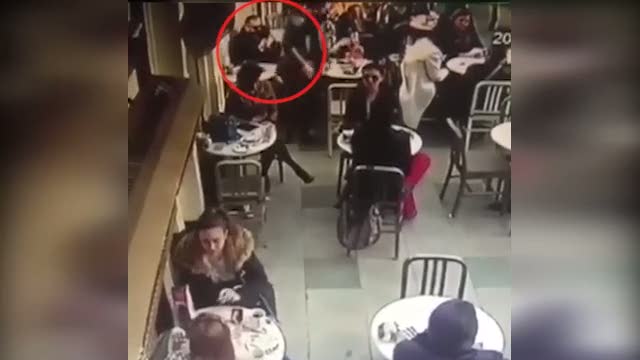 Nişantaşı'ndaki silahlı saldırı kamerada