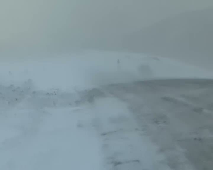 Ardahan'da Nisan ayında kar sürprizi
