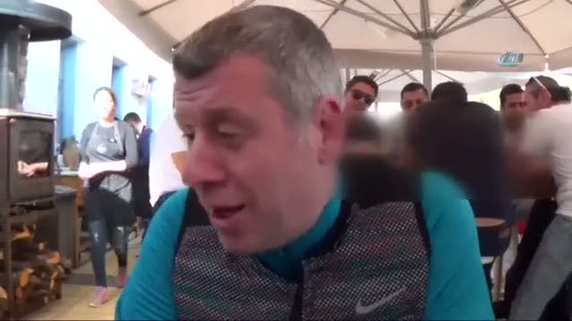 Marmaris'te Metin Şentürk'ten eğlenceli sohbet