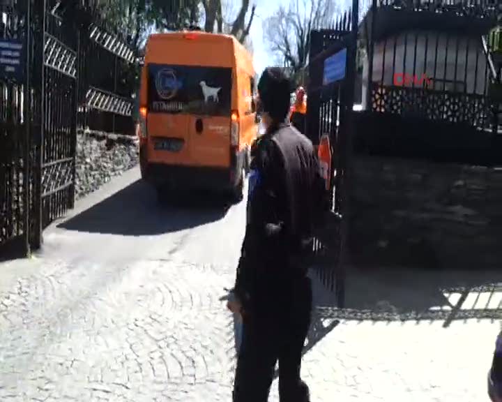 Gülhane'de duvar çökmesi