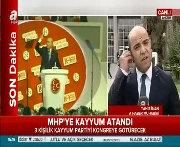 MHP'ye kayyum atandı