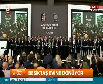 Vodafone Arena açıldı...