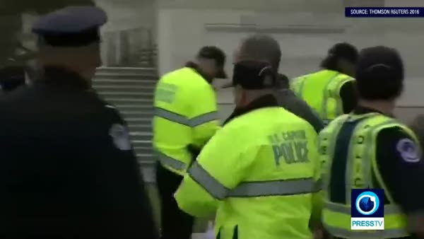 ABD’nin başkenti Washington’da gösterilerde 400 kişi gözaltına alındı