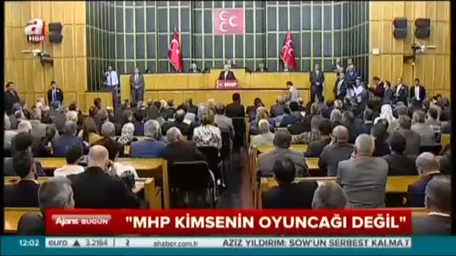 MHP lideri Bahçeli; 