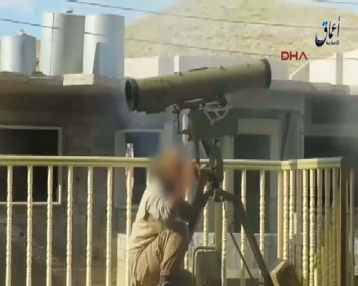 DAEŞ'ten Türk tankını vurduk iddiası...