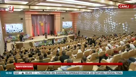 Cumhurbaşkanı Erdoğan Külliye'de Dünya çocuklarını ağırladı