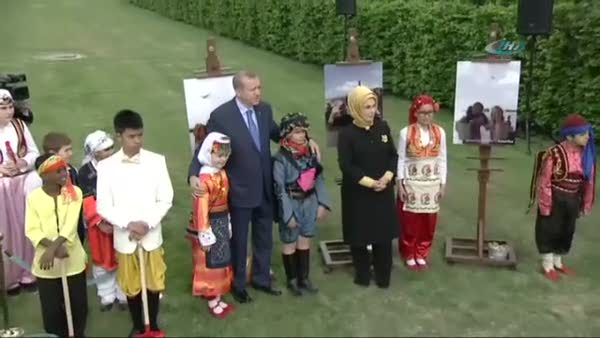 Cumhurbaşkanı Erdoğan'dan dünya çocuklarına anlamlı mesaj