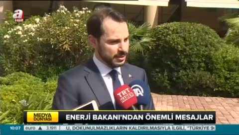 Enerji ve Tabii Kaynaklar Bakanı Berat Albayrak 