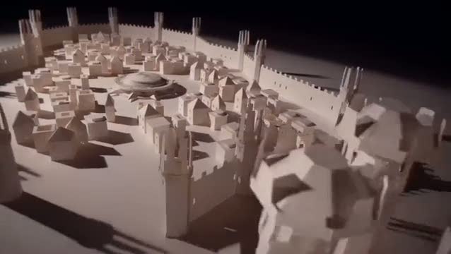Game of Throne'un intro kısmını kağıttan yaptılar