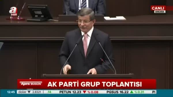 Başbakan Davutoğlu'nun verdiği örnek kahkahaya boğdu!
