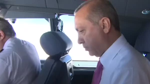 Cumhurbaşkanı Erdoğan’dan pilotlara jest