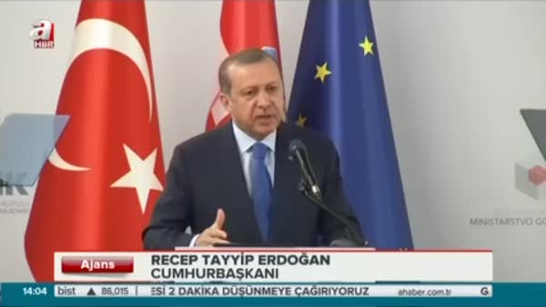 Cumhurbaşkanı Erdoğan İş Formu'nda konuştu