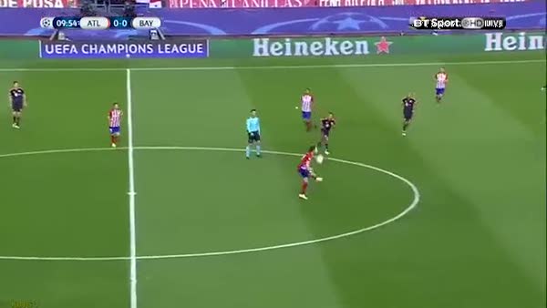 Atletico Madrid muhteşem golle Münih'i devirdi