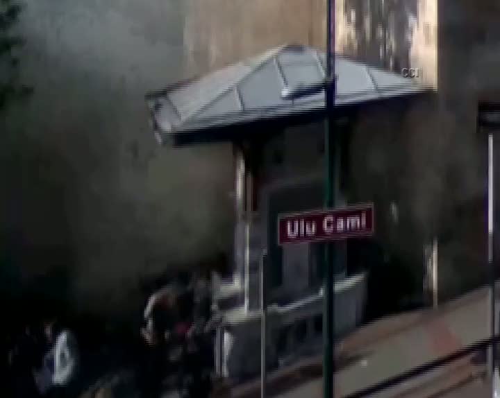 Canlı bomba saldırısı MOBESE kamerasında