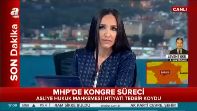 MHP kongresinde flaş mahkeme kararı!