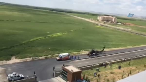 Nusaybin'de zırhlı araca roketatarlı saldırı