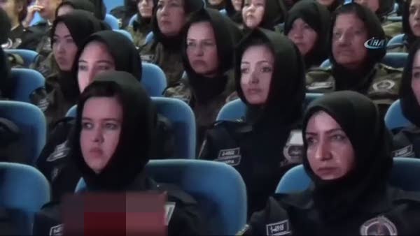 Afgan kadın polislere Sivas'ta özel harekat eğitimi