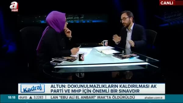Doç.Dr. Fahrettin Altun: CHP dokunulmazlıkların kaldırılmasına karşı