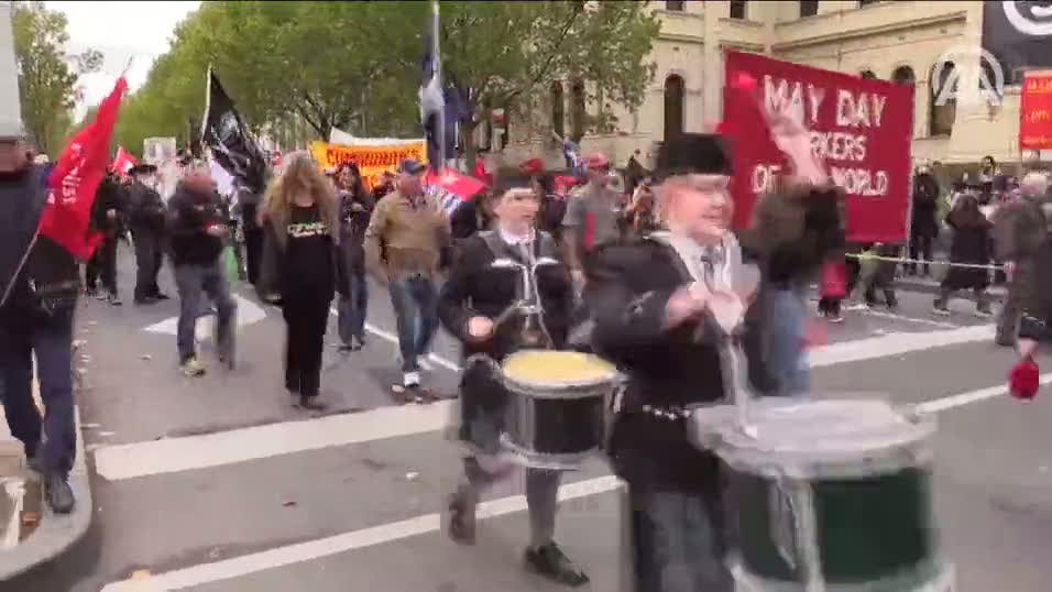 1 Mayıs doğduğu ülkede kutlandı