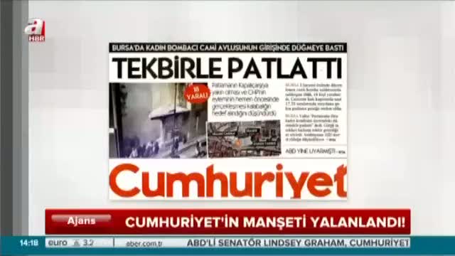 Cumhuriyet canlı bombayı savunmaya devam ediyor!