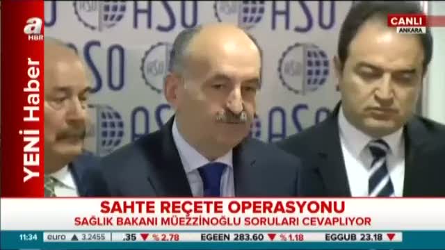 Sağlık Bakanı: 