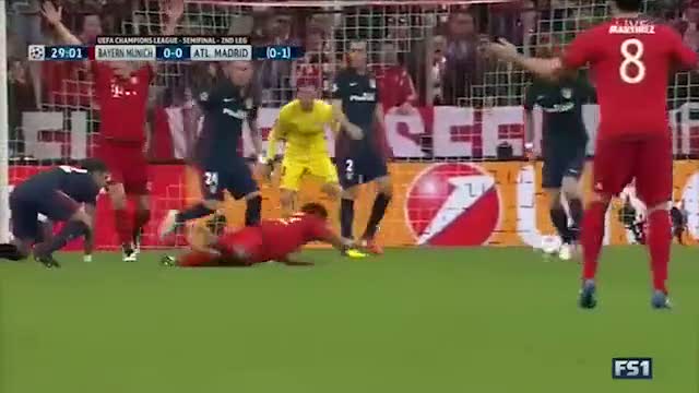 Bayern Münih: 2 - Atletico Madrid: 1