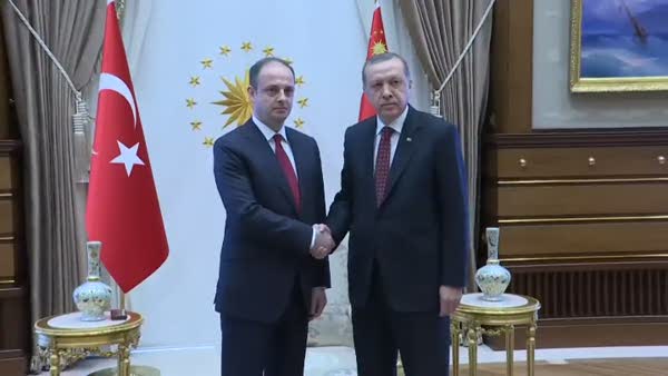 Cumhurbaşkanı Erdoğan, Merkez Bankası Başkanı Çetinkaya'yı kabul etti
