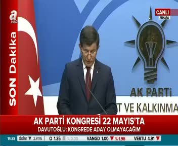 Davutoğlu: 