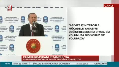 Erdoğan: 