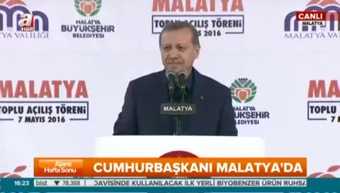 Cumhurbaşkanı Erdoğan Malatya'da konuştu