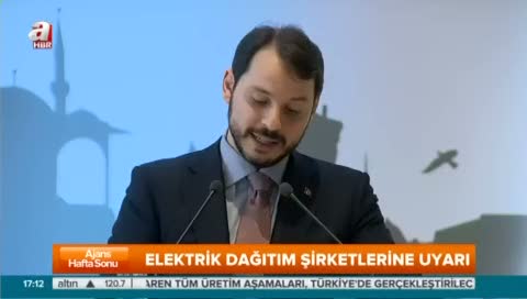 Enerji ve Tabii Kaynaklar Bakanı Berat Albayrak elektrik dağıtım şirketlerini uyardı