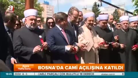 Davutoğlu'ndan Bosnalılara: Hep burada olacağız