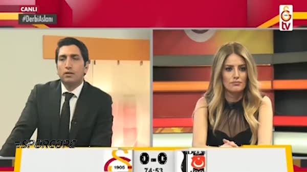 Beşiktaşlı Gomez'in gol atınca GS Tv'de yaşananlar