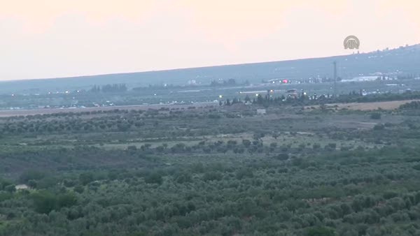 Türk Silahlı Kuvvetleri'nin Kilis'e roket atan teröristleri vurma anı!