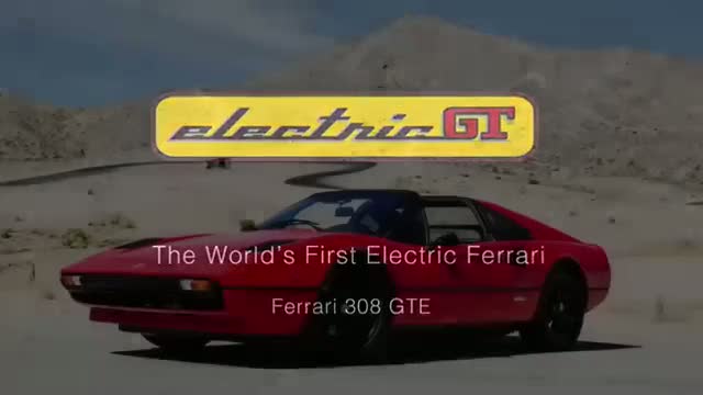 Dünyanın ilk elektrikli Ferrari'si