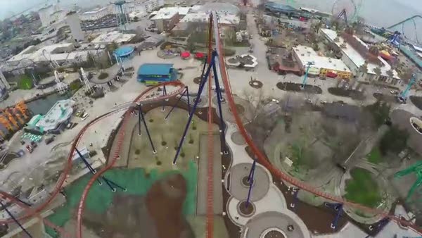 Dünyanın en korkutucu roller coaster'ı