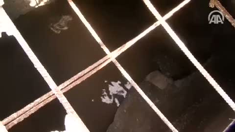 Teröristler kanalizasyonu tünel gibi kullanmış