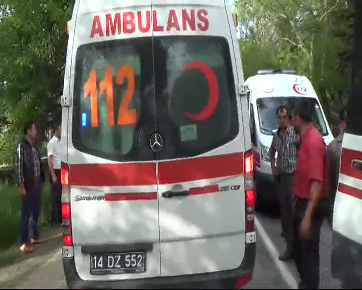 Bolu'da trafik kazası