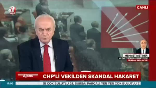 AK Partili vekilden CHP'li vekile sert yanıt