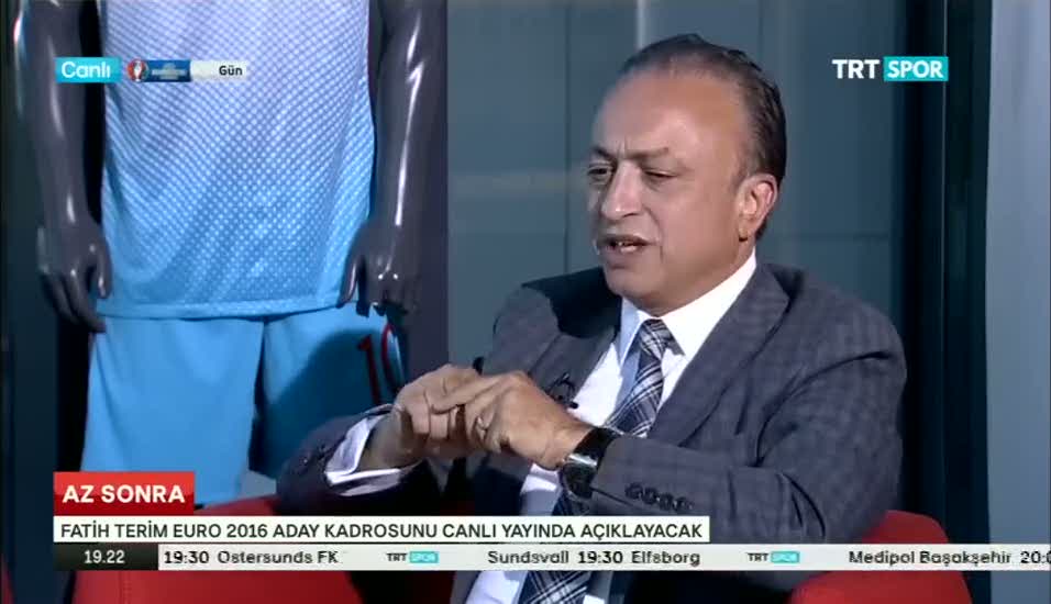 Fatih Terim EURO 2016 aday kadrosunu açıkladı