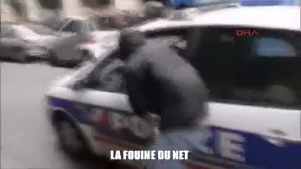 Fransa'da polisler eylemde
