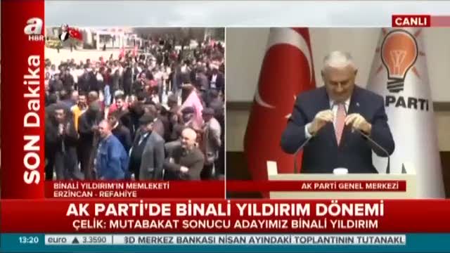Binali Yıldırım'dan salonu güldüren Temel fıkrası