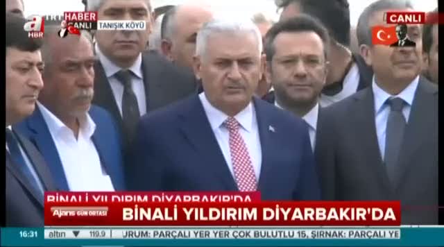 Binali Yıldırım Tanışık Köyü'nde