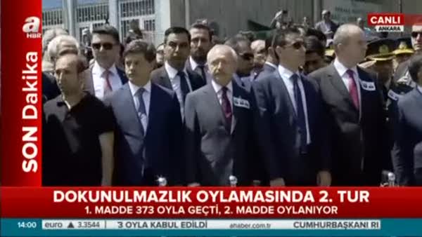 Şehit cenazesinde Kılıçdaroğlu'na yoğun protesto!