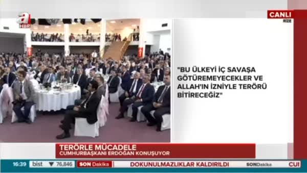 Cumhurbaşkanı Erdoğan, Kılıçdaroğlu'na seslendi 